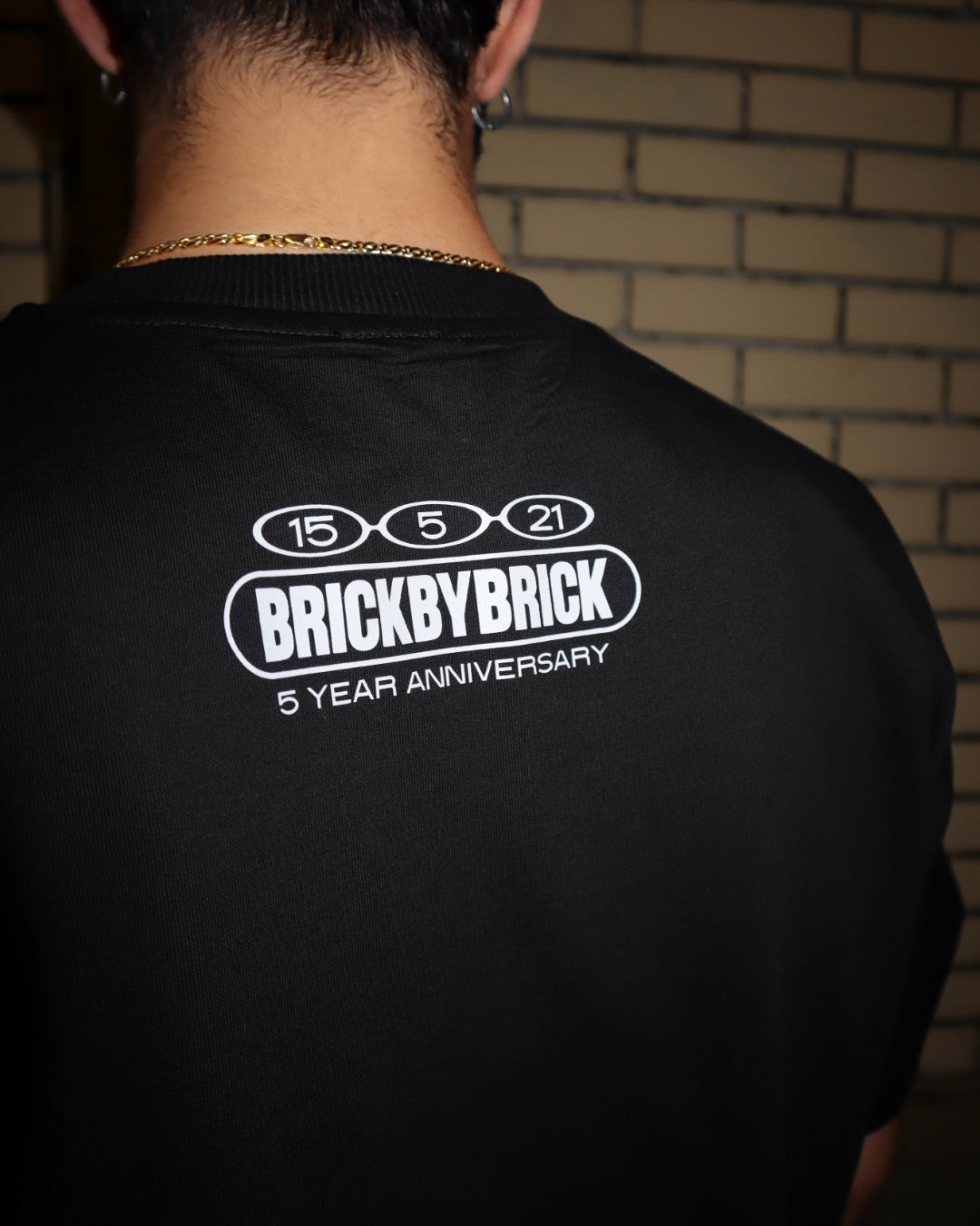 "BRICK BY BRICK" TEE
