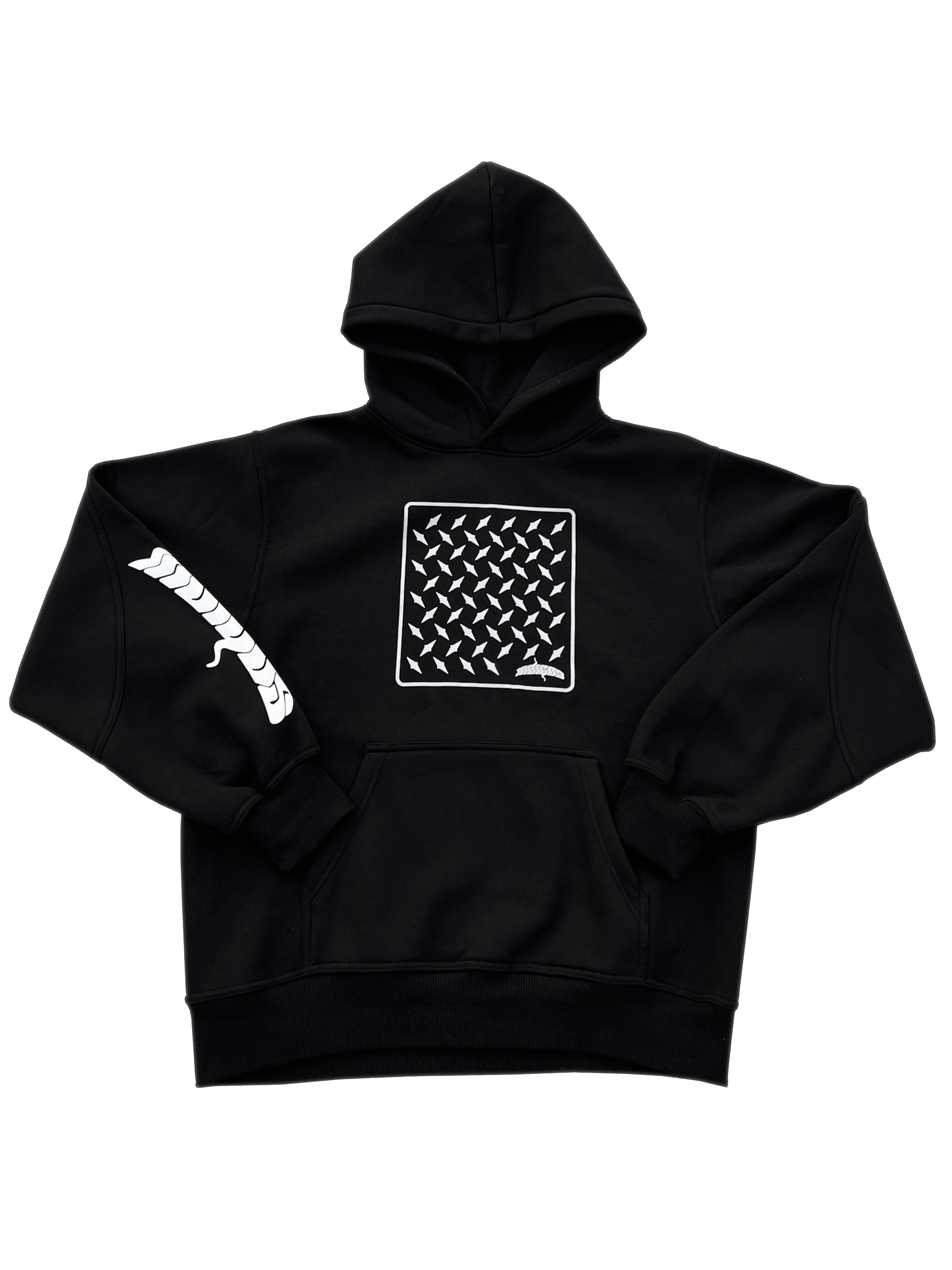 "TEKKO" HOODIE [BLACK]